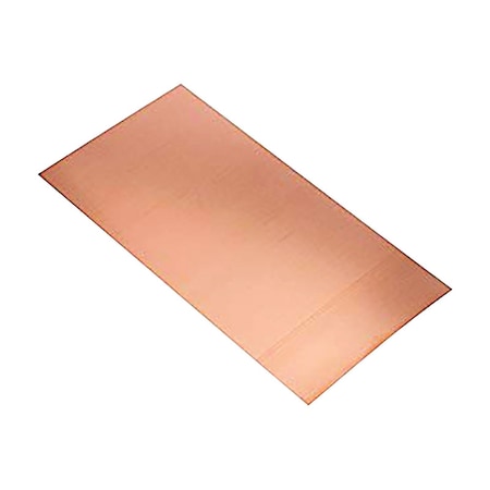 K&S Precision Metals K&S 0.016 in. X 6 in. W X 12 in. L Copper Plain Sheet Metal 01218